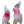 Load image into Gallery viewer, Renato Anatra Murano Glass Cockatoo Sculpture in Pink &amp; Opalescent. circa 1970's
