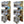 Load image into Gallery viewer, Set of Six Italian Sciolari Murano Glass Cubes &amp; Brass Sconces, 1960's.
