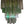 Load image into Gallery viewer, Pair Italian Venini Murano Crystal Tri Glass Prism Wall Sconces w/ Green Detail
