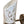 Load image into Gallery viewer, 1970's Murano Art Glass Single Wall Sconce in White Mottled Glass

