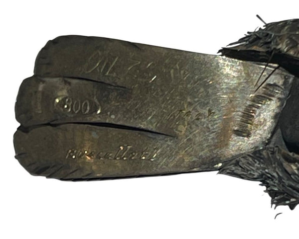 Pair of Buccellati Sterling Silver Sparrow Figures