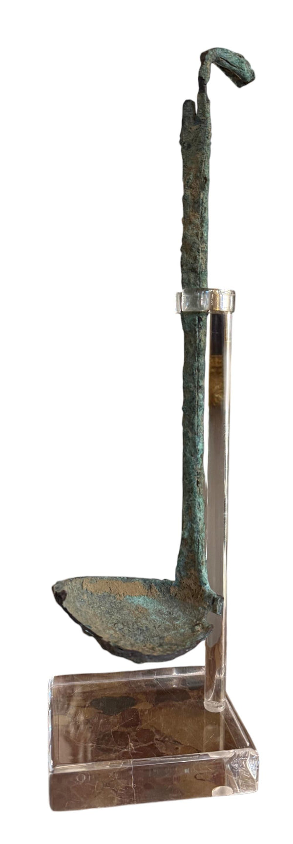 Etruscan Bronze Simpulum Ceremonial Ladle w/ Handle Italy, circa 6th Century BCE