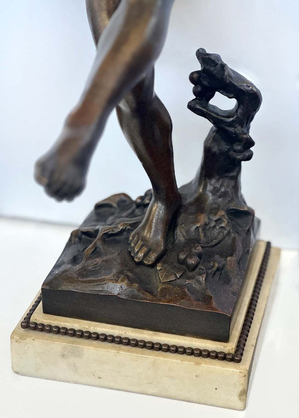 Bronze Sculpture of a Mythical Faun by Clodion
