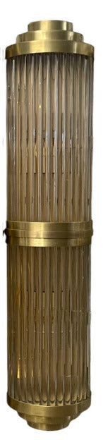Set of Eight Romano Duo Sconces. Italy, 1980's.