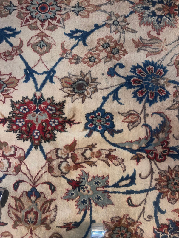 Vintage Yezd Carpet South Persia Mid-20th Century // 14' ft