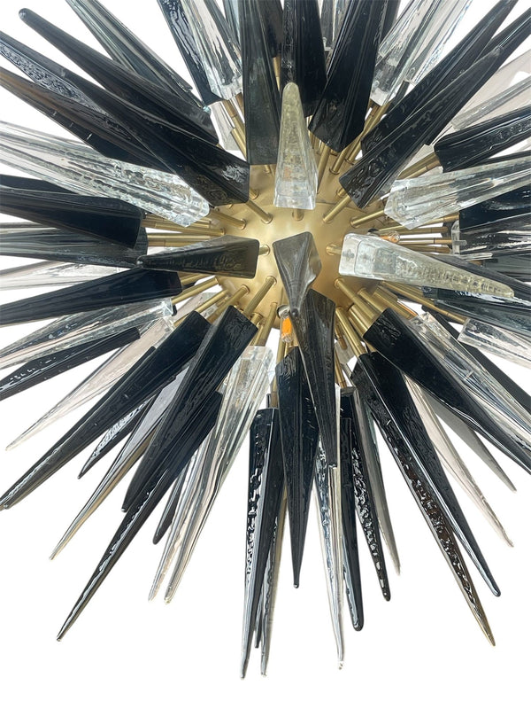 Sculptural Murano Glass Sputnik Chandelier, Italy, 1995.