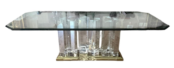 Jeffrey Bigelow “Towers” Signed Dining Table. USA, 1991.