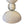 Load image into Gallery viewer, Large Murano White Glass Vase with Clear Faceted Knop, Italy, Circa 1970's.
