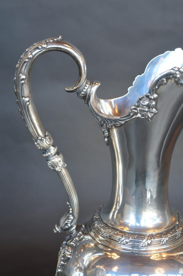 Pair of Oversized Sterling Silver Tiffany & Co. Pitchers