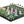 Load image into Gallery viewer, 20th Century Russian Dolerite, Malachite &amp; Kascholong Opal Chess Set.
