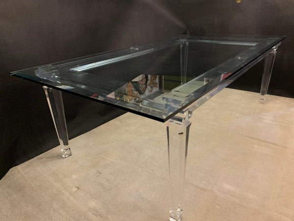 Modern Lucite Dining Table