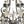 Load image into Gallery viewer, French 1950's Rock Crystal Chandelier with Silver Leaf Finish
