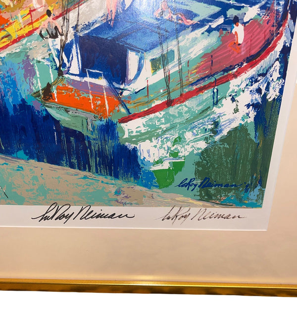 LeRoy Neiman “St. Tropez” Signed Serigraph, 1995.
