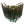 Load image into Gallery viewer, Pair Italian Venini Murano Crystal Tri Glass Prism Wall Sconces w/ Green Detail
