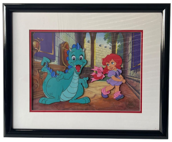 Limited Edition Set of Six Hand Painted Artwork "The Tale of Tillie's Dragon"