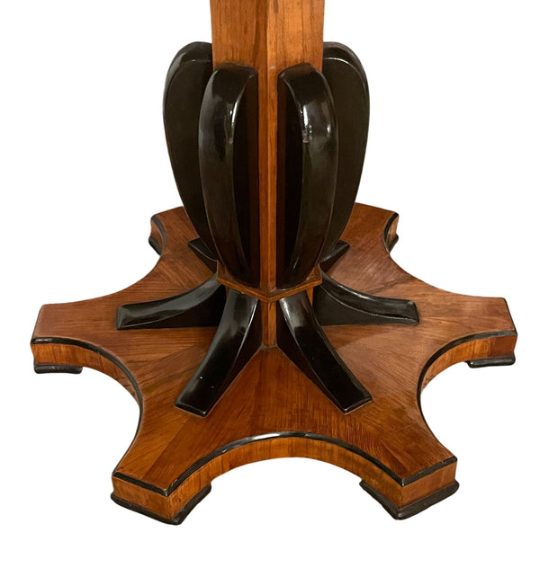 Austrian Biedermeier Revival Sunburst Center Table. Early 20th Century.