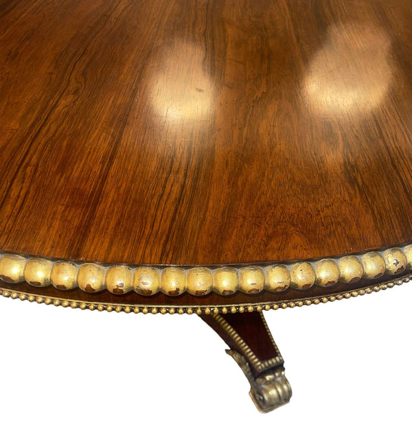 Late 19th Century English Pedestal Table
