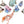 Load image into Gallery viewer, Set of Ten Herend Fishnet Porcelain Animal Figurines. Hungary, 20th Century.
