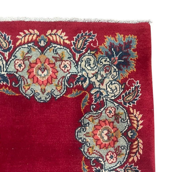 Persian Kirman (Kerman) Runner, South Persia (Modern-Day Iran), Circa 1930's.