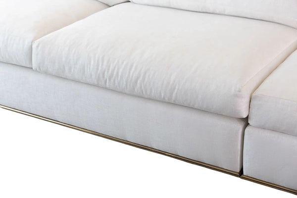 Pair of Nathan Anthony “Haus” Custom Sofas. U.S.A. 21st Century