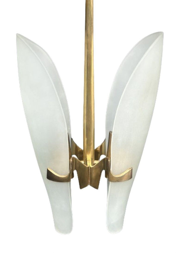 Rare Mod. 1636 Max Ingrand Pendant for Fontana Arte. Italy, 1950's.