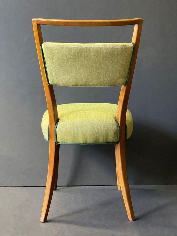Set of Six Midcentury Dining Chairs in the Style of Carlo Molino