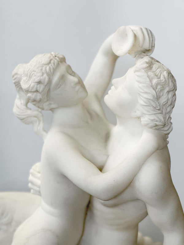Late 19th Century Italian Women & Centaur Marble Sculpture