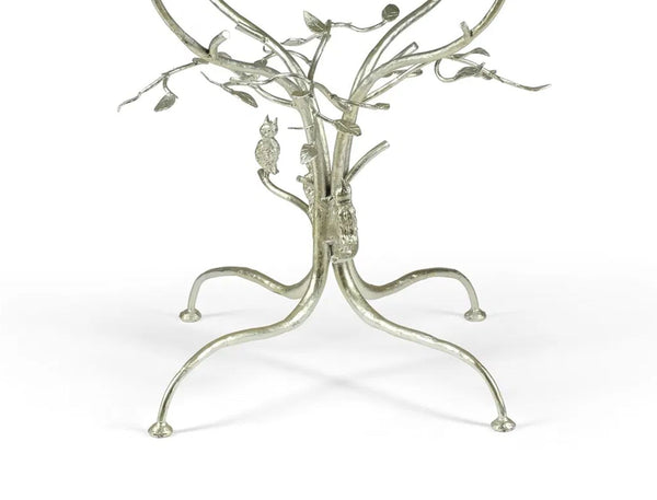 Sculptural Wrought Iron Center Table in the Manner of Diego Giacometti