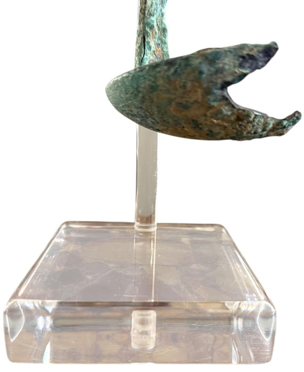 Etruscan Bronze Simpulum Ceremonial Ladle w/ Handle Italy, circa 6th Century BCE