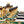 Load image into Gallery viewer, 20th Century Russian Dolerite, Malachite &amp; Kascholong Opal Chess Set.
