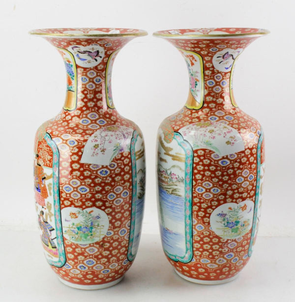 Pair of Late 19th Century Japanese Porcelain Vases