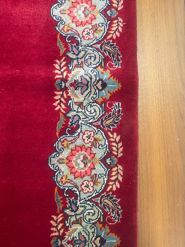 Persian Kirman (Kerman) Runner, South Persia (Modern-Day Iran), Circa 1930's.