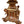 Load image into Gallery viewer, Late 19th Century Italian Carved Wood Base &amp; Malachite Top Center Table
