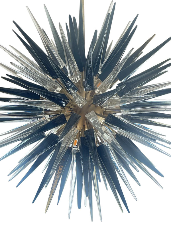 Sculptural Murano Glass Sputnik Chandelier, Italy, 1995.