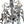 Load image into Gallery viewer, French 1950&#39;s Wrought Iron, Cut Glass and Rock Crystal Chandelier
