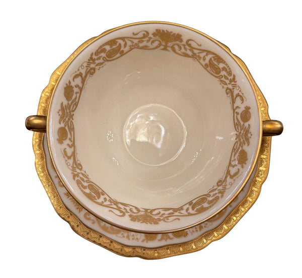 Black Knight Hohenberg Bavaria “Eldorado” 72-Piece Porcelain Service for 12