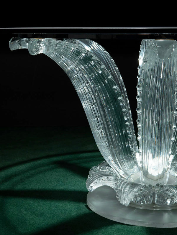 Lalique "Cactus" Center Table, 20th Century