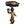 Load image into Gallery viewer, Pair of Mid-19th Century Italian Polychrome &amp; Gilt Figural Pedestal Tables
