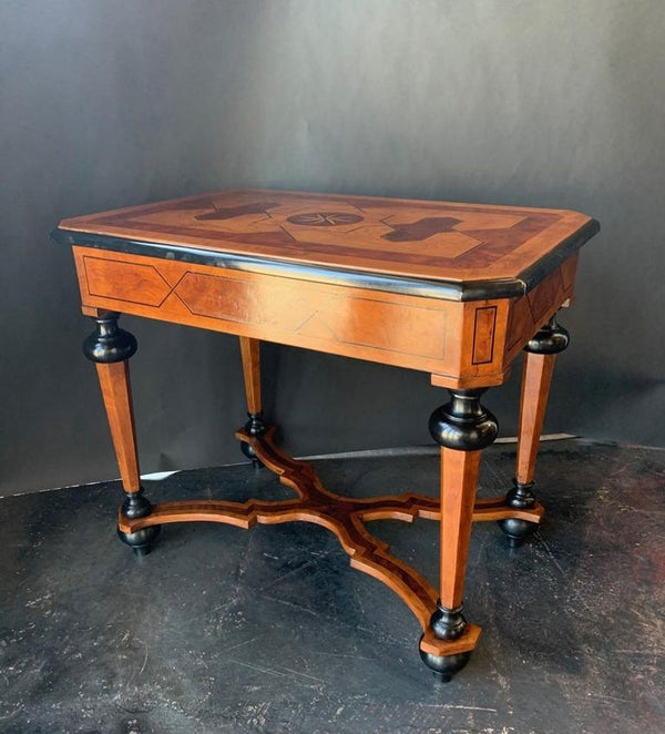 Late 19th Century Italian Parquetry Table