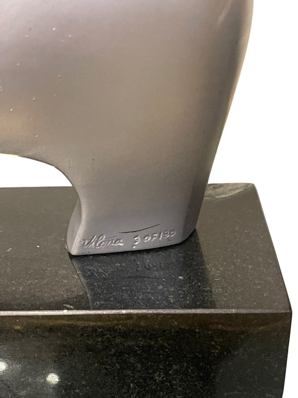 Late 20th Century James Vilona Abstract Animal Sculpture, Signed & Numbered