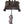 Load image into Gallery viewer, Pair Arts &amp; Crafts Style Metal &amp; Glass Table Lamps. U.S.A. Late 20th Century.
