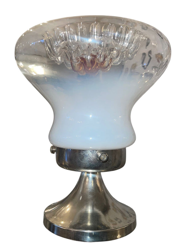 Pair of Table Lamps by Toni Zuccheri for Mazzega, Italy, 1970's.