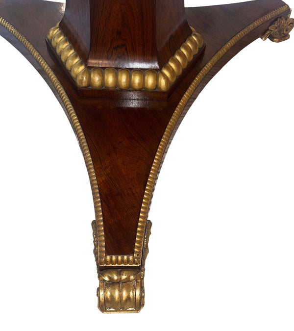 Late 19th Century English Pedestal Table