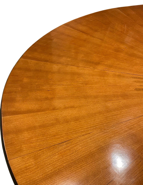 Austrian Biedermeier Revival Sunburst Center Table. Early 20th Century.