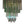 Load image into Gallery viewer, Pair Italian Venini Murano Crystal Tri Glass Prism Wall Sconces w/ Green Detail
