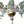 Load image into Gallery viewer, Italian Murano Glass Multi-Color Floral Chandelier
