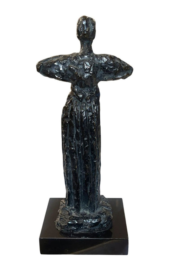 Émile-Antoine Bourdelle Bronze Statuette Representing Madeleine Charnaux.