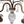Load image into Gallery viewer, Pair French Baguès Style Rock Crystal, Smoky Quartz &amp; Parrot Sconces, 1980's.
