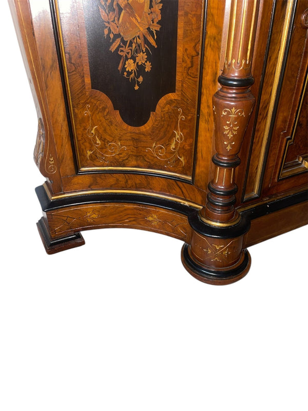 American Victorian Renaissance Revival Cabinet, circa 1875.