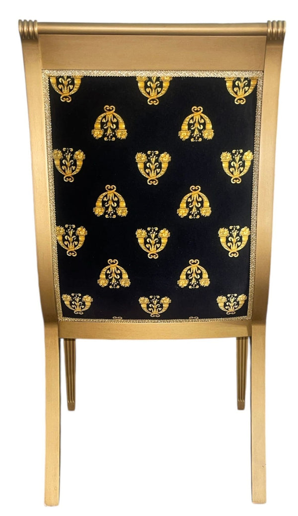 Pair of Versace for Cappelletti Cantu Armchairs. Italy, 1990's.